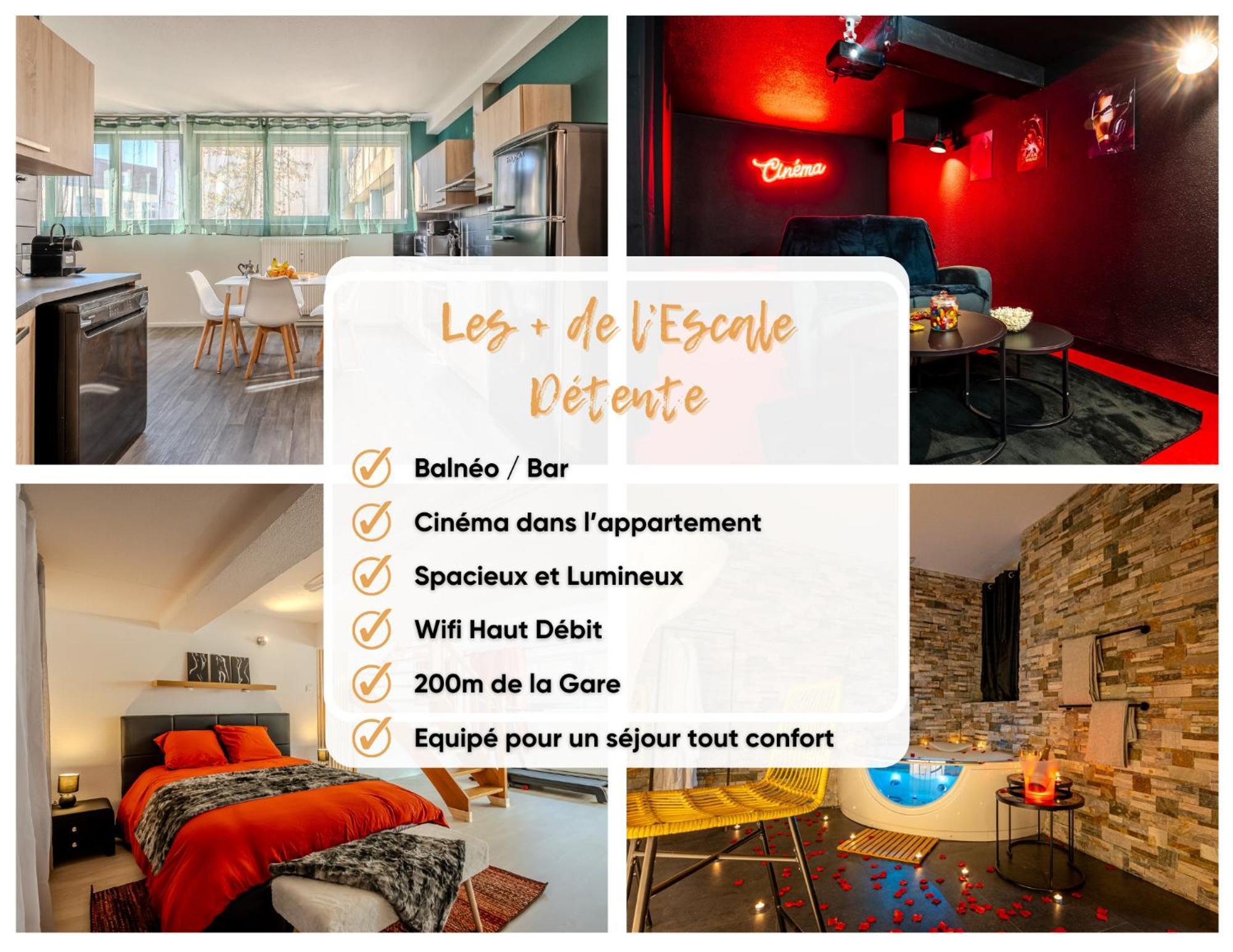 Cocon Relax - Jacuzzi - Cinema Apartment Montbeliard Exterior photo